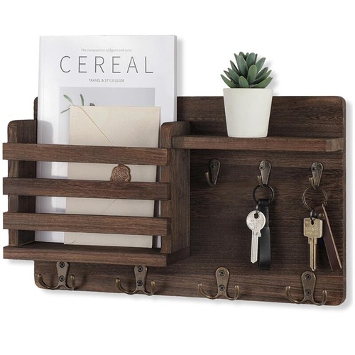 Wooden wall mounted hanging - wall,