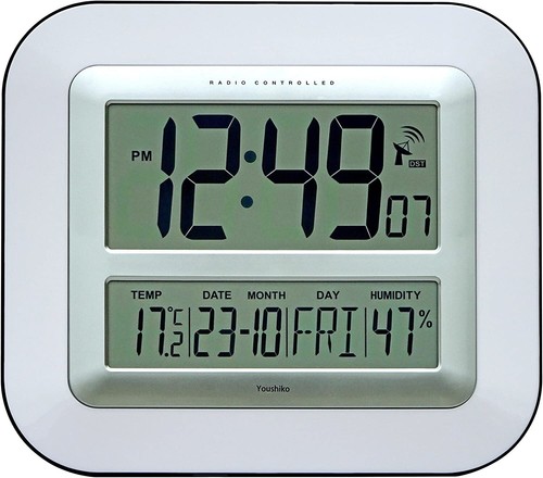 Radio controlled wall clock - radio,