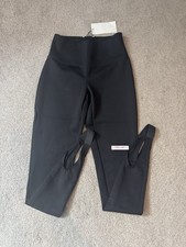 Zara Black Polyamide Fuseau Leggings Viral Trending Size Small