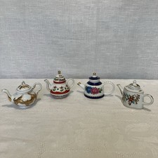 Porcelain Art Miniature Teapot