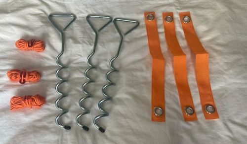 Heavy duty tree stakes - stakes, kit