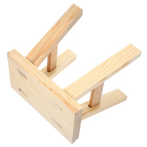 Wood step stool - wood,