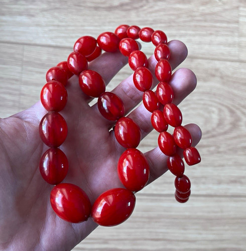 Vintage 1930s tomato red - vintage,