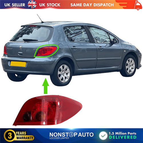 Rear tail light lamp right - rear,