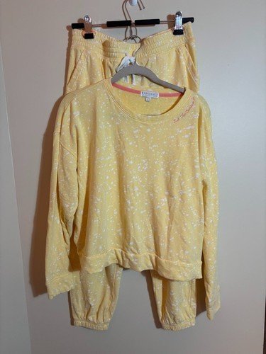 Salvage yellow splatter - p.j.,