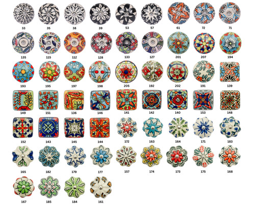 Ceramic door knobs hand - ceramic,