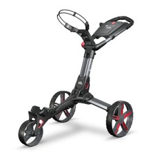 Motocaddy QB2 Golf Trolley - Compact Push Cart - Red - New For 2025