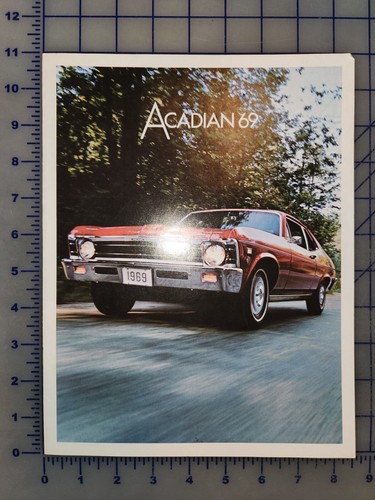 1969 acadian brochure original - 1969,