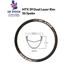 MTX39 Rim 36 holes 26" Heavy
