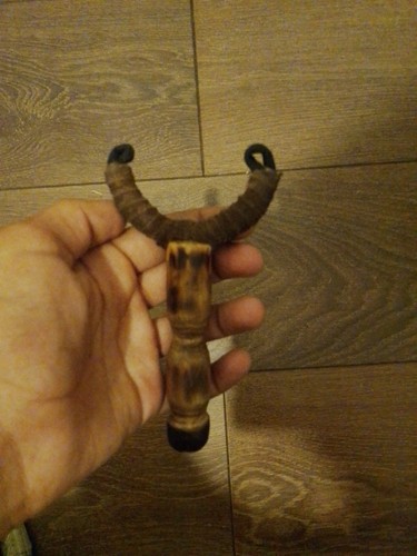 Wooden deer foot carved - wooden,