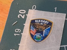 1/18 1:20 1/43 Elkhart Police Indiana Badge Decal Models Replace