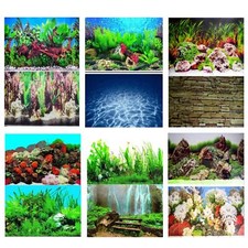 Aquarium Fish Tank Background Backdrop Poster - 2 to 6 FT Length 40cm High