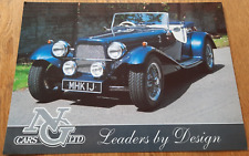 NG CARS car sales brochure