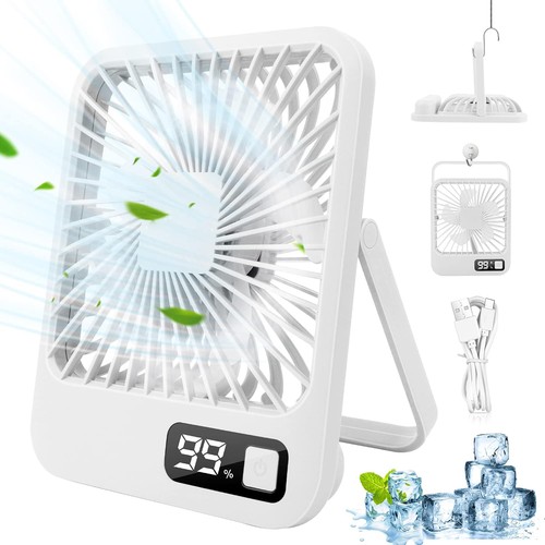 Usb desk fan rechargeable - desk,