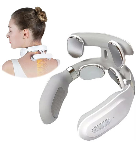Neck massage machine 4 head - neck,