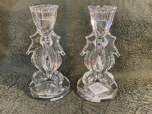 Waterford seahorse crystal - waterford,