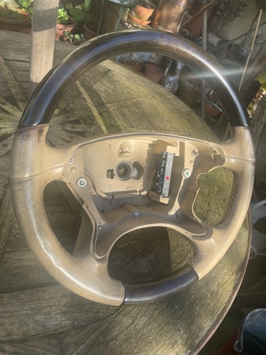 Mercedes wood steering wheel - mercedes,