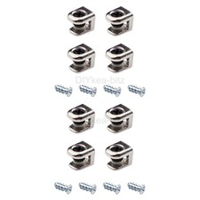 8 x IKEA 114996 Glass Shelf