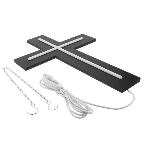 Cross neon sign jesus led - cross,