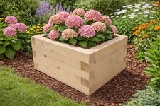 Wooden Square Garden Planter