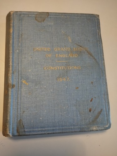 Masonic book united grand - masonic,