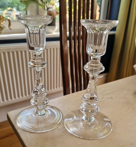 Pair waterford cut - cut, glass