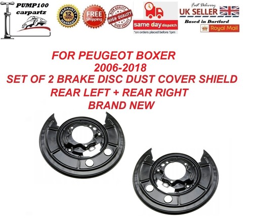 Rear brake disc - disc, dust