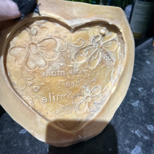Latex rubber mould heart - latex,