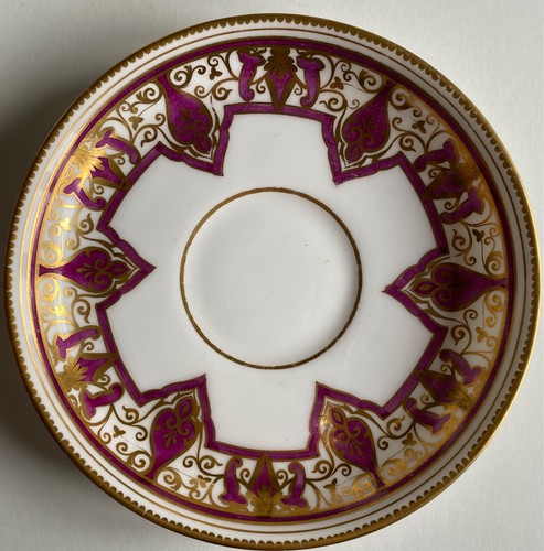 Antique davenport saucer - antique,