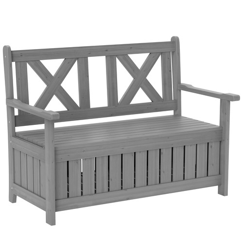 Outsunny wood storage garden - outsunny,