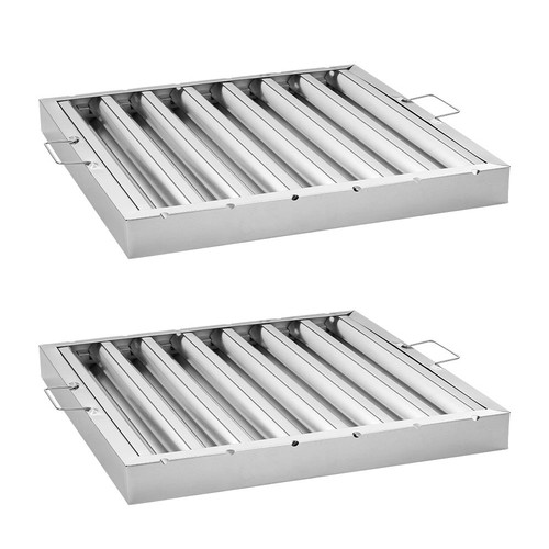 Canopy baffle grease filter - grease,