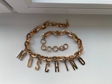 Moschino x H&M Belt Gold