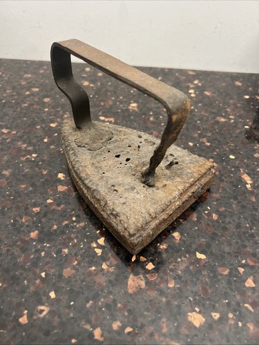 Vintage cast iron - cast, flat