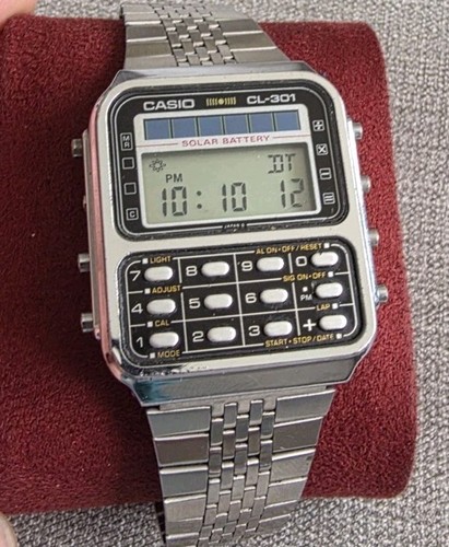 Vintage casio calculator watch - vintage,