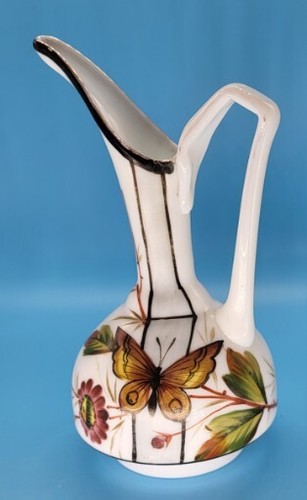 Antique hand blown milk - antique,