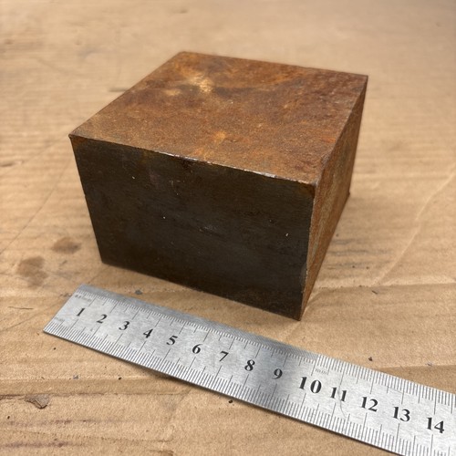Solid steel billet bar - solid, plate