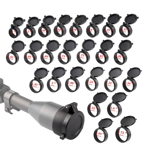 Rifle scope lens cover - scope,