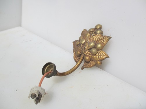 Small antique brass wall - small,
