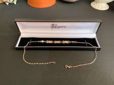 The Rennie Mackintosh Collection Silver Necklace Boxed 18” Long