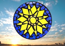 Sun Stained Glass Mosaic Kit
