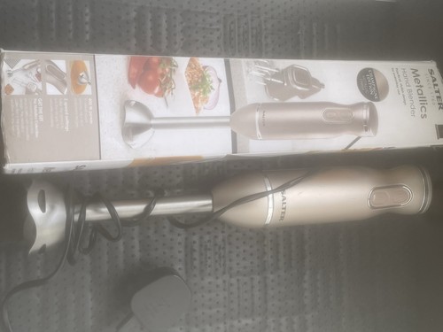 Salter metallics hand blender - salter,