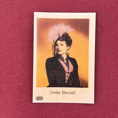 Linda darnell 1957 dutch gum - linda,