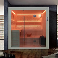 Fonteyn | Infrared Sauna | Luxor 220 | White Stone | Suitable for 5 people