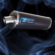 Kawasaki ZX-7R 1996-2003 Exhaust Silencer Muffler - Single Port - Satin Black 