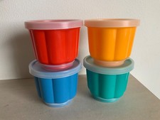 Set of 4 Jelly Moulds Coloured