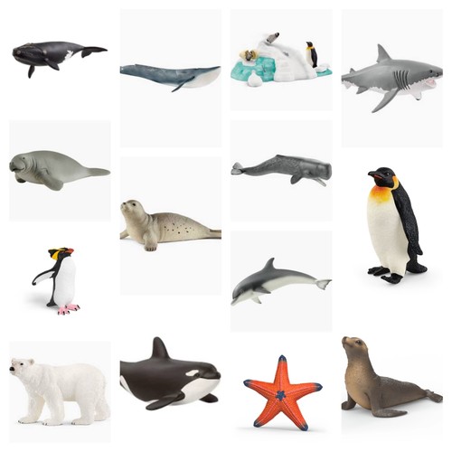 Schleich sea animals - animals,