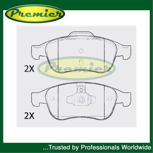 Premier front brake - brake, set