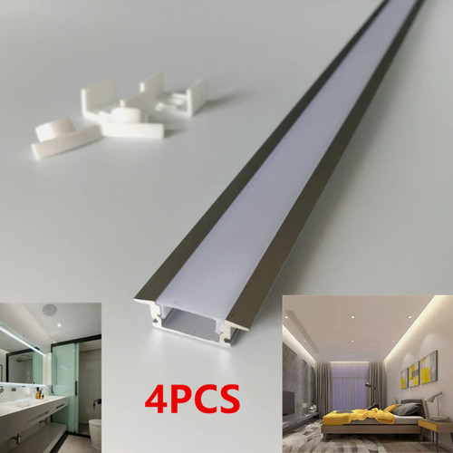 Led aluminium channel - 4×1m,