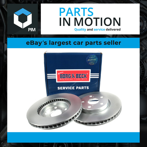Brake discs pair vented - 2x,