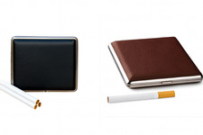 Faux Leather Cigarette Case